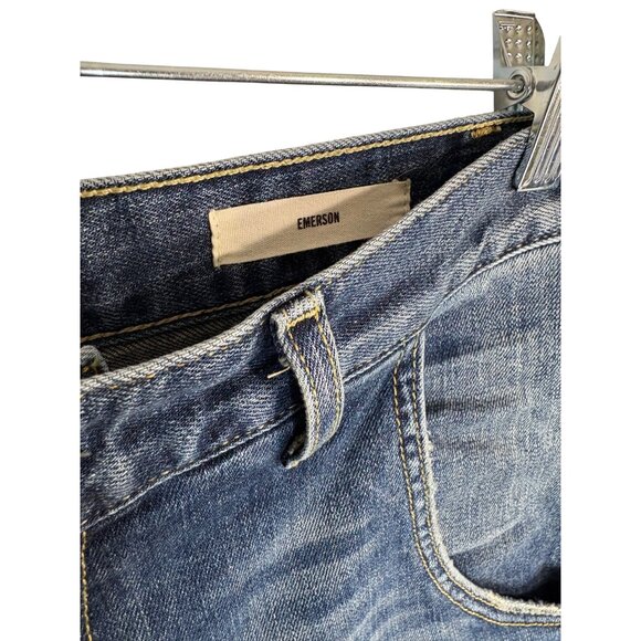 NILI LOTAN Emerson Mid-Rise Barrel-Leg Jeans-sz 25 - Picture 6 of 12